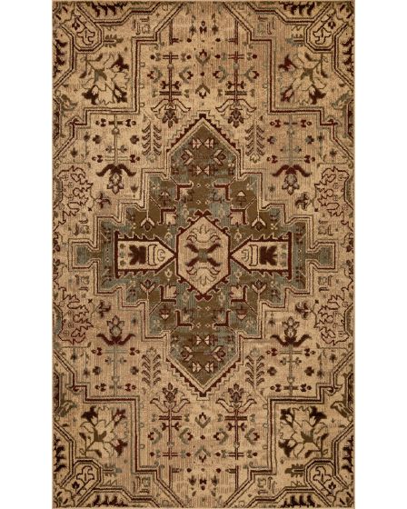 Heritage 9374 Ivory/Blue Area Rug
