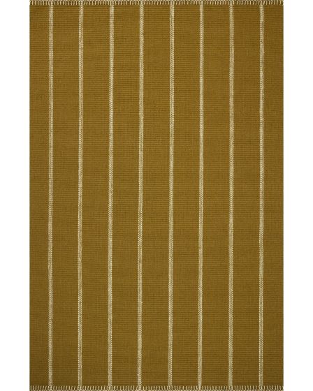 Harlan HLN-01 Ochre/Ivory 2'0"x3'0" Area Rug