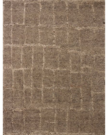 Hughes HUS-01 Taupe 11'6"x15' Area Rug