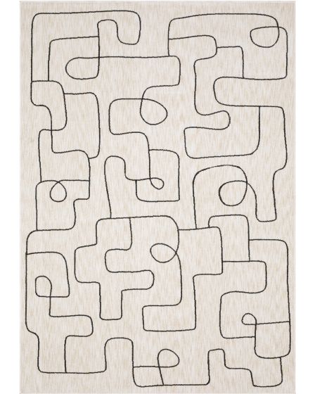 Hunter HNT06 Beige 3'3"x5' Area Rug