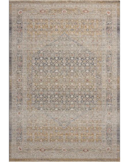 Ida IDA-02 Stone/Gold Area Rug
