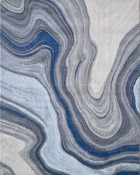 Illusions 6227 Blue/Grey Area Rug