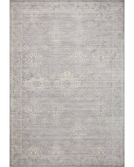 Indra INA-02 Silver/Ivory Area Rug