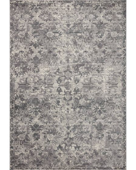 Indra INA-04 Charcoal/Silver Area Rug