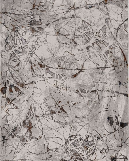 Inspire 7502 Ivory/Grey Escape Area Rug