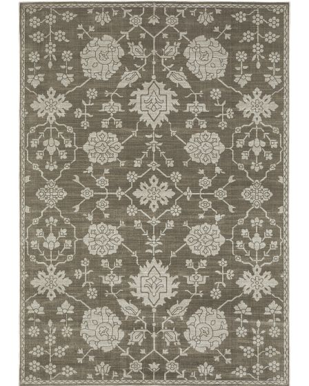 Intrigue INT01 Grey Area Rug