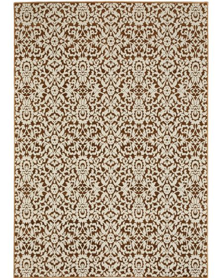 Intrigue INT02 Rust Area Rug