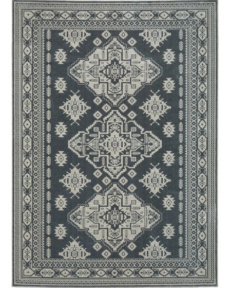 Intrigue INT05 Blue Area Rug