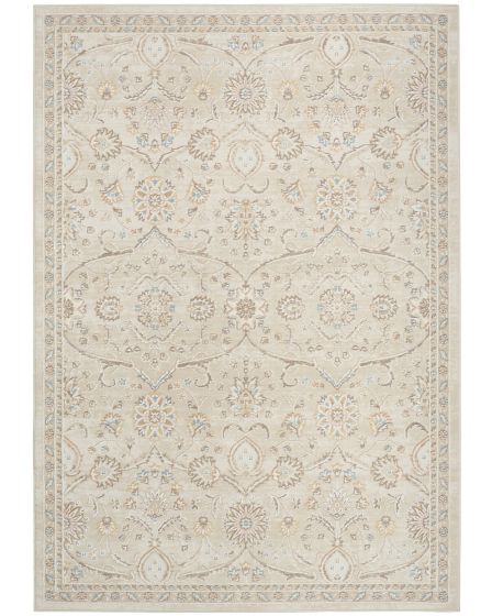 Isla ISL01 Ivory 5'3"x7' Area Rug