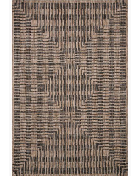Isle IE-09 Brown/Black Area Rug