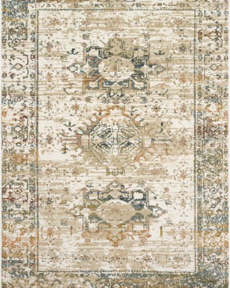 James JAE-02 Ivory/Multi Area Rug