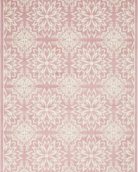 Jubilant JUB06 Ivory/Pink Area Rug