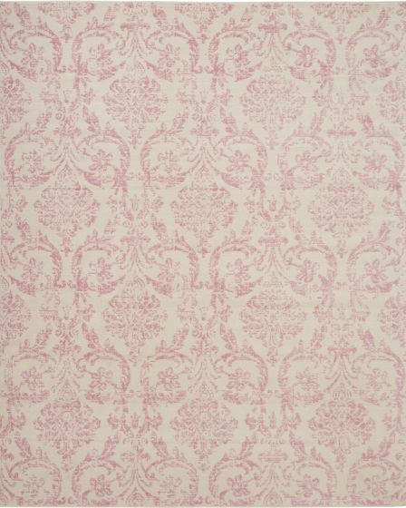 Jubilant JUB09 Ivory/Pink Area Rug