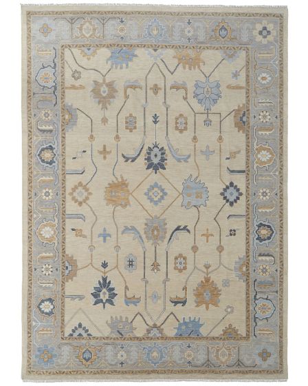 Karina 69G6F Ivory/Blue/Tan Area Rug