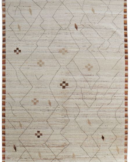 Kasbah 69G0F Ivory/Tan/Orange Rug