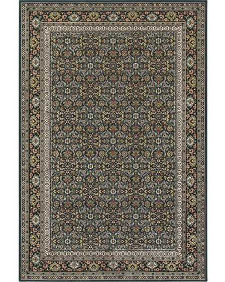 Kashan 180l Navy/Multi Area Rug