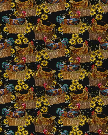 Kendall KE2 Black Area Rug