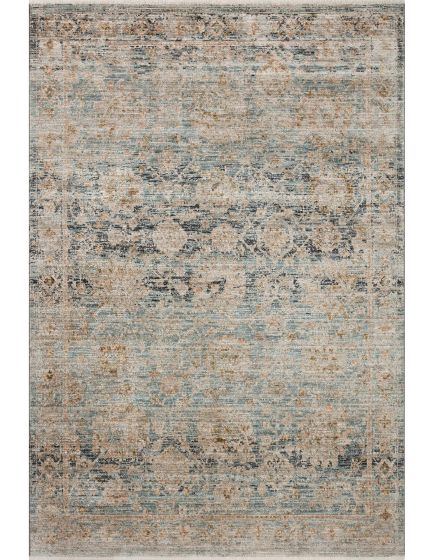 Katherine KES-02 Ocean/Coral Area Rug