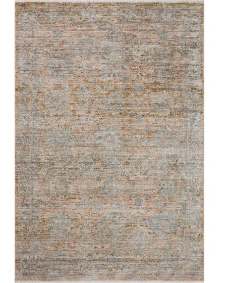 Katherine KES-02 Terracotta/Smoke Area Rug