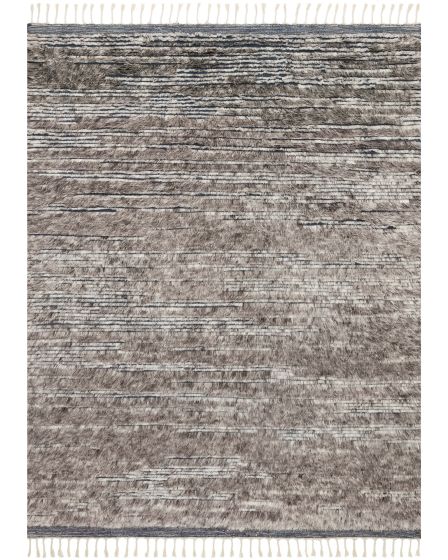 Khalid KF-04 Pewter/Ink Area Rug