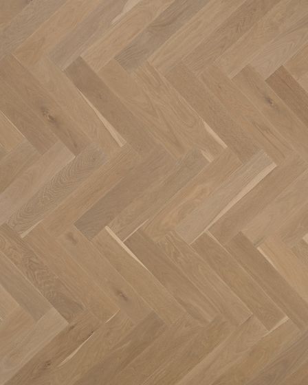 The Gault Estate Herringbone Victorian Smoke Oak Hardwood