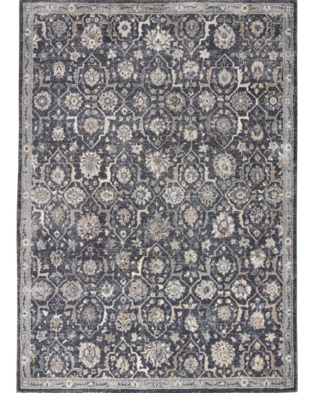 Moroccan Celebration KI385 Navy Area Rug