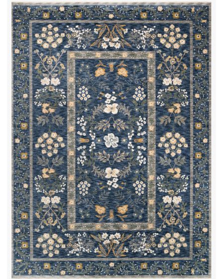 Kismet KIS-01 Navy Area Rug