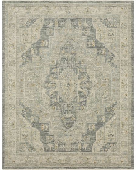 Adalia Kumra Dark Gray Area Rug