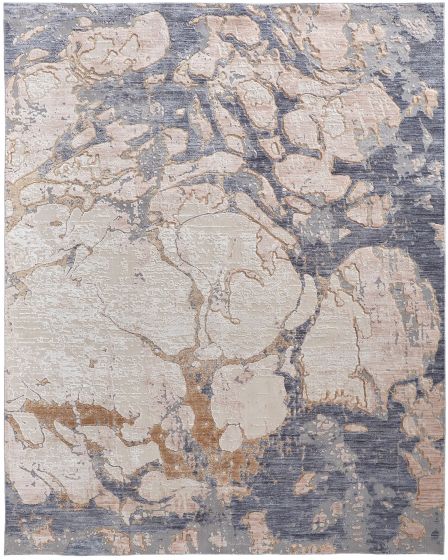 Laina 39G8F Tan/Blue Area Rug