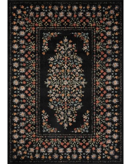 Laurel LAU-02 Black Area Rug