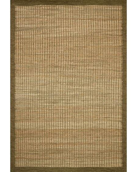 Lilah LIH-01 Natural/Olive 2'3"x3'9" Area Rug