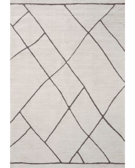 Logan LOG-01 Ivory/Charcoal Area Rug