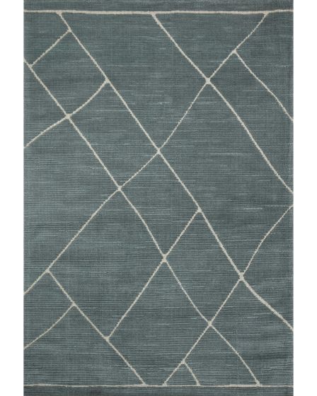 Logan LOG-01 Slate/White Area Rug