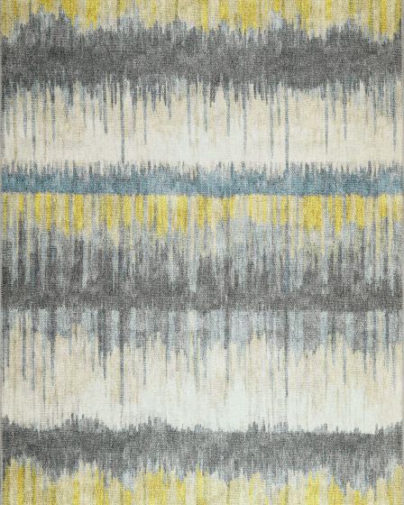 London 4812 Gold/Grey Area Rug