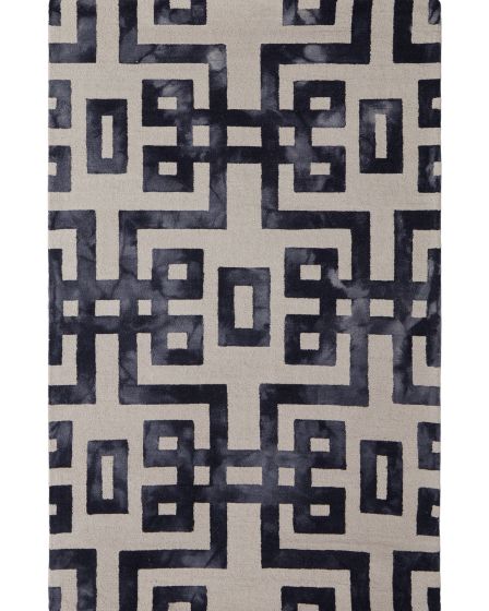 Lorrain 8568F Ivory/Black 2'x 3' Area Rug