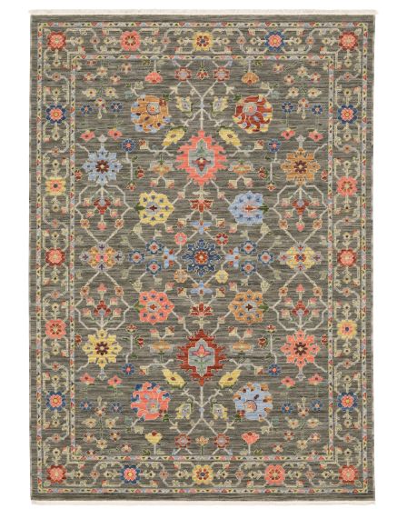 Lucca 93k Grey/Multi Area Rug