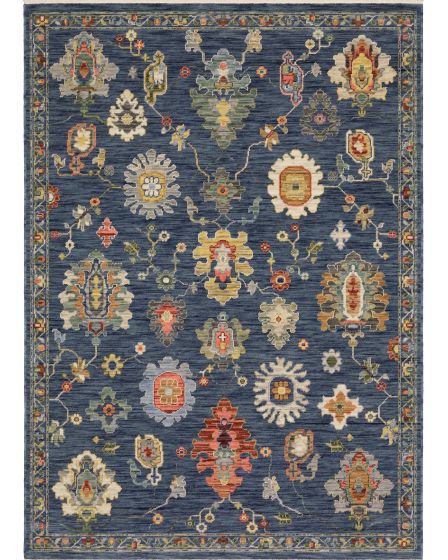 Lucca 2863B Blue/Multi Area Rug