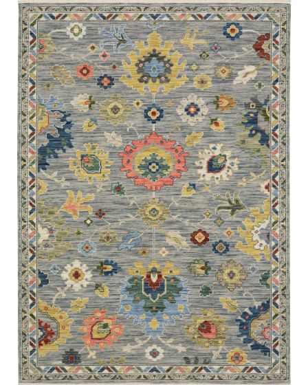 Lucca 2888G Grey/Multi Area Rug