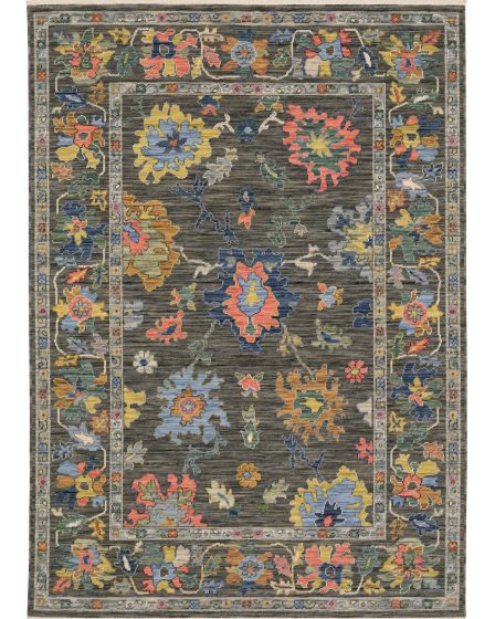 Lucca 2889E Grey/Multi Area Rug