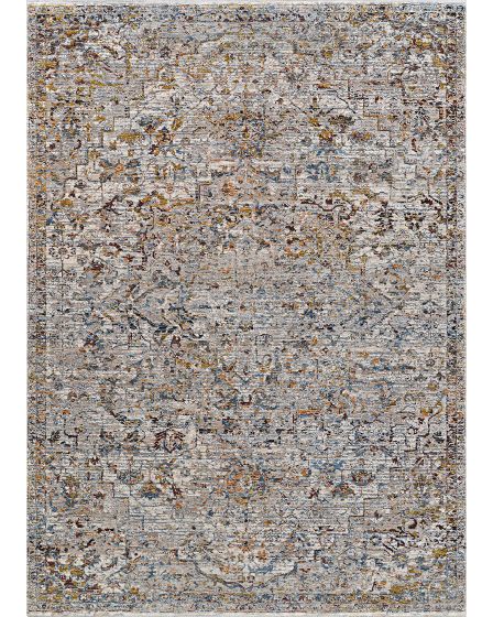 Luxor Antique Tabriz Antique Ivory/Gold Rug