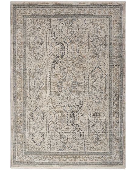 Lynx LNX01 Ivory/Grey/Blue Area Rug