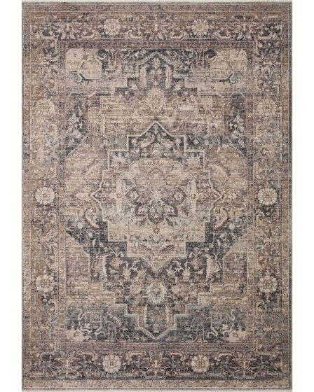 Lyra LYR-06 Denim/Sand Area Rug