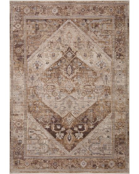 Lyra LYR-07 Natural/Mocha Area Rug