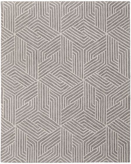 Lytton T8010 Gray/Ivory Area Rug