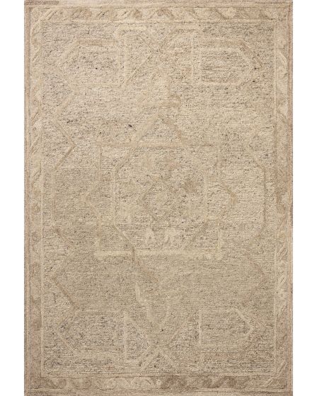 Mabel MBL-01 Stone/Sand 2'3"x3'9" Area Rug