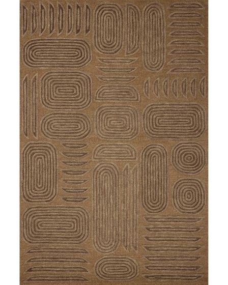 Madi MDX-03 Mocha/Cocoa 2'3"x3'9" Area Rug