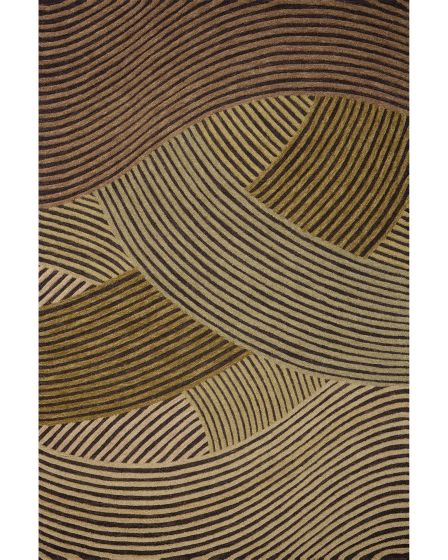 Madi MDX-05 Espresso/Multi 2'3"x3'9" Area Rug