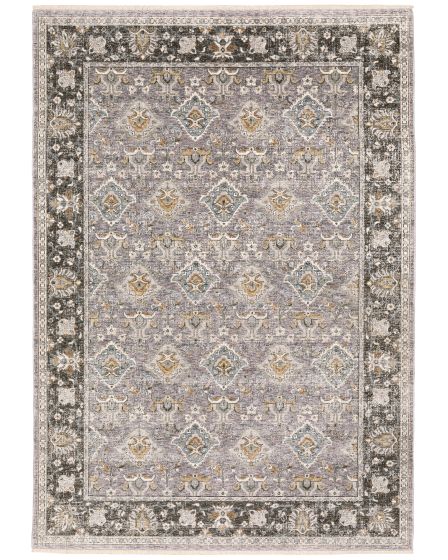 Maharaja 91e Grey Area Rug