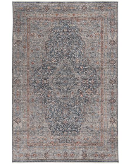 Marquette 3778F Gray/Blue/Red Area Rug