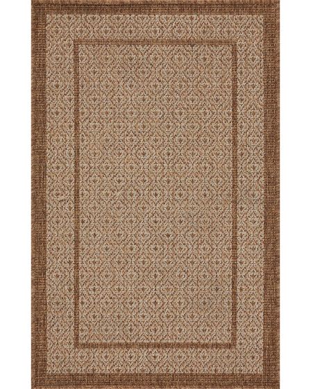 Merrick MER-05 Chestnut/Oatmeal Rug